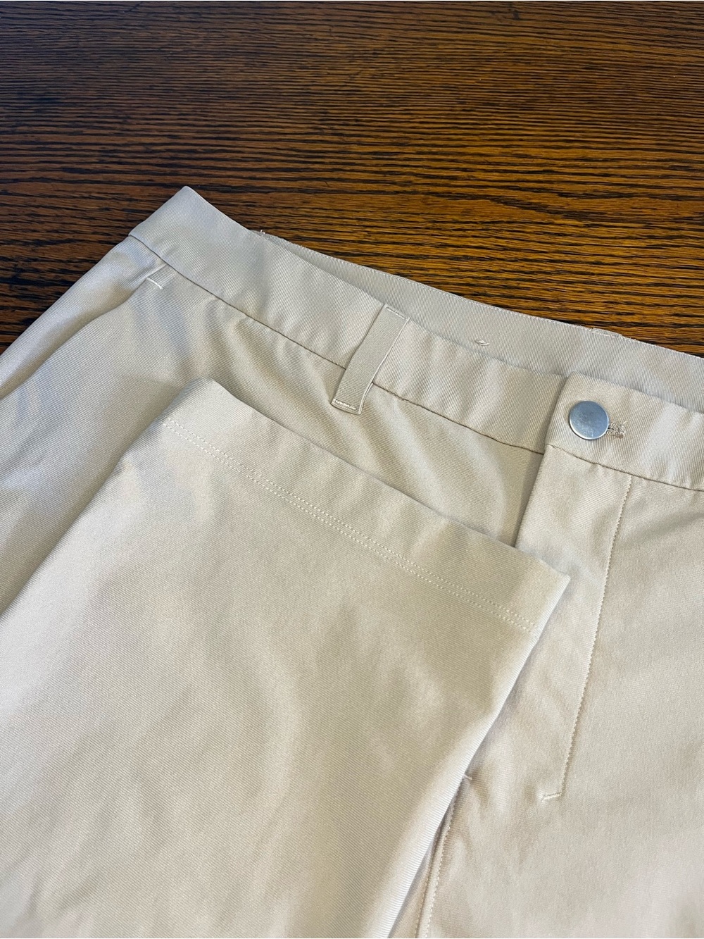 Lululemon Pants Mens 34 Tan Beige ABC Commission Chino Warpstreme Tech 34x34